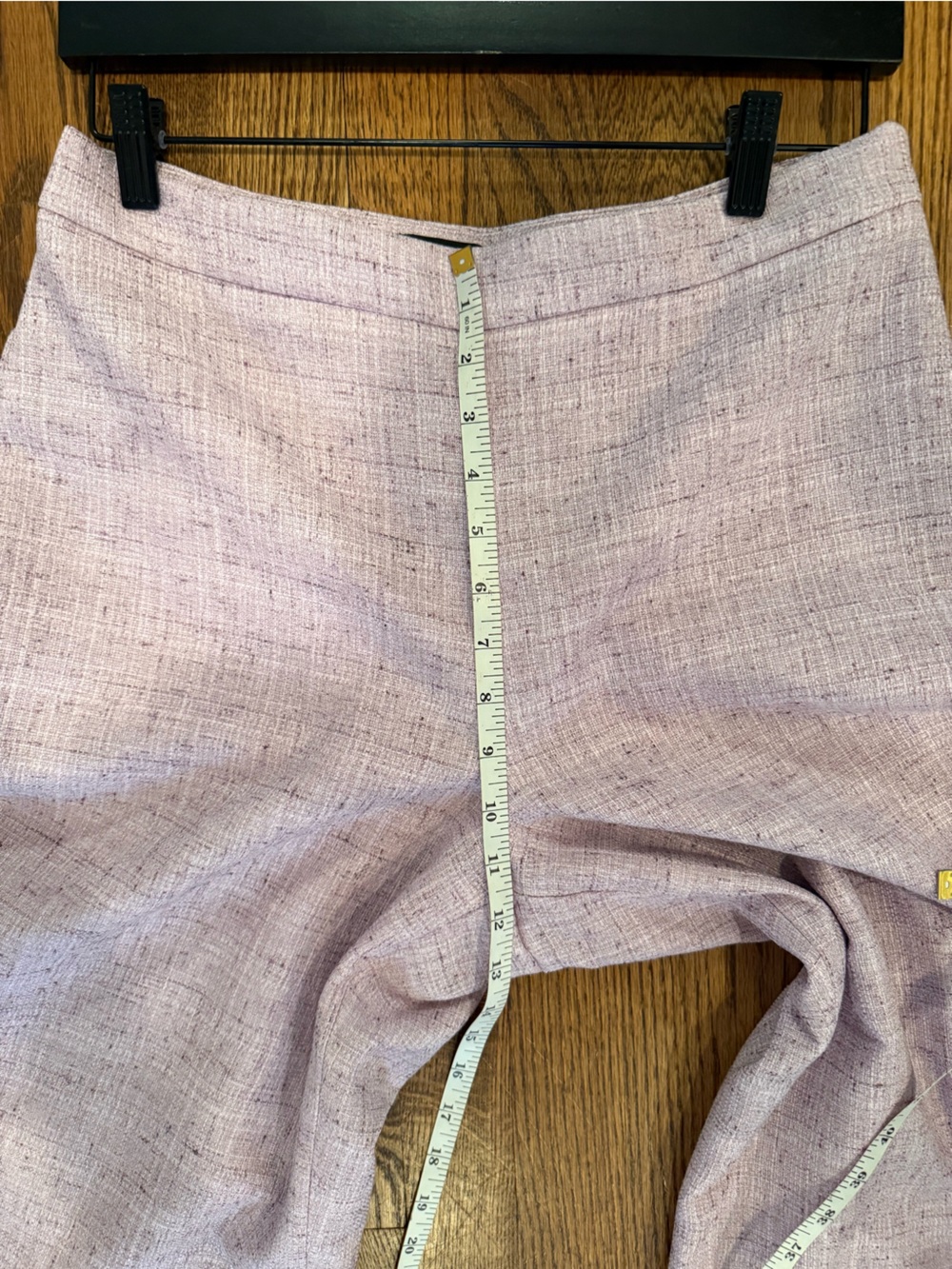Ann Taylor Pastel Lilac Wide-Leg Pants - Picture 9 of 10